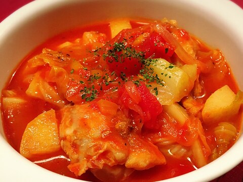 鶏手羽元のトマト煮★